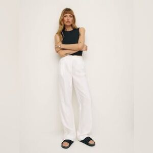 Reformation Alex Linen Pants